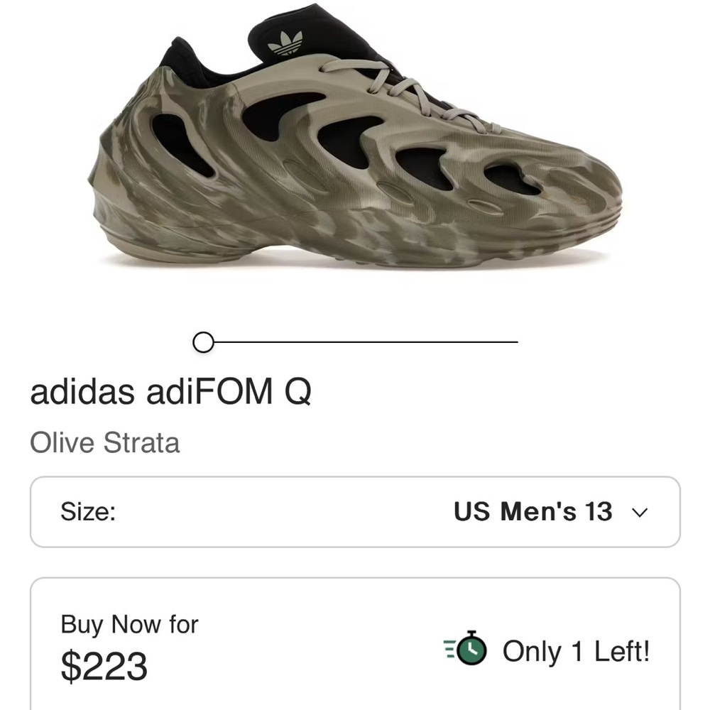 Adidas adiFOM Q Olive Strata